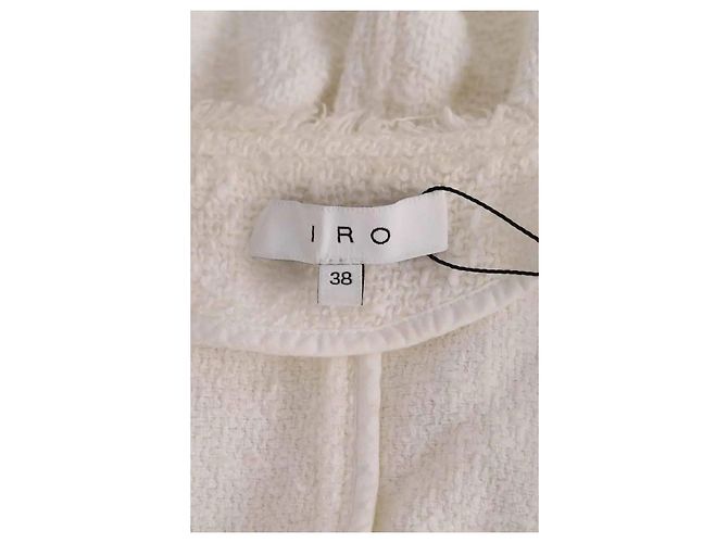 Weiße Iro Baumwolljacke - Ansicht 5