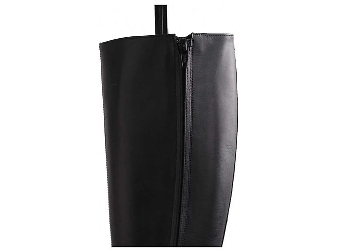 Botas de piel negra Free Lance - vista 4