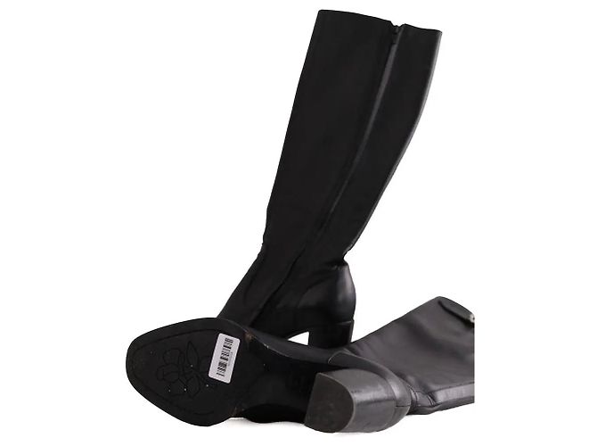 Botas de piel negra Free Lance - vista 6