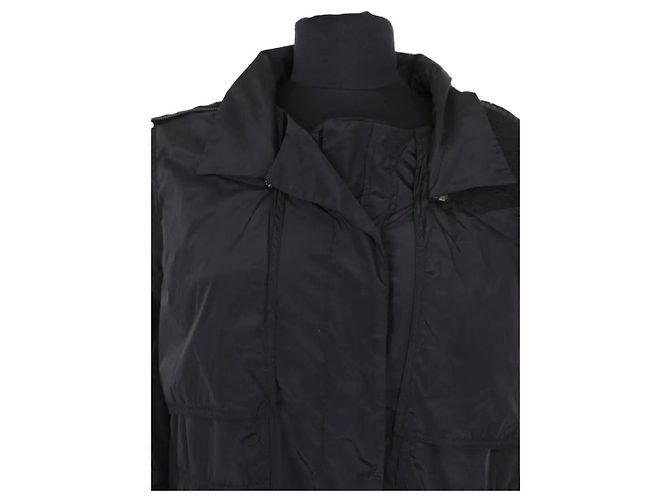 Parka negra The Kooples - vista 2