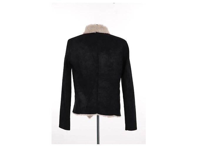 Abrigo negro The Kooples de sintético M - vista 4