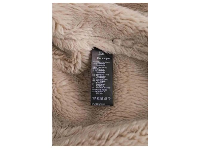 Abrigo negro The Kooples de sintético M - vista 6