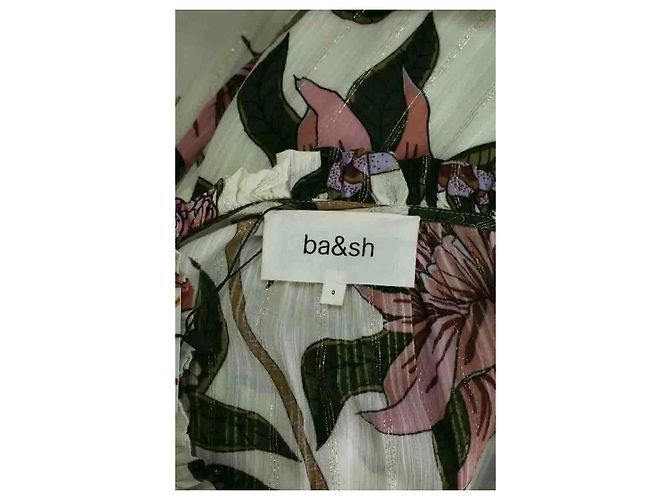 Ba&Sh Weißes Viskose Kleid - Ansicht 5