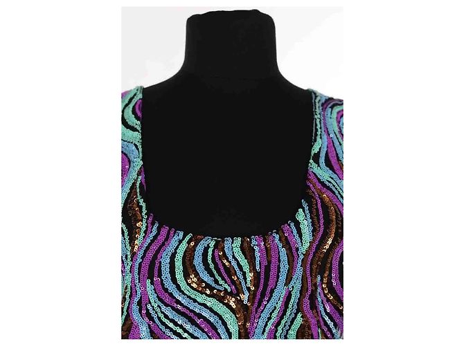 Maje Top senza maniche Emilio multicolore - vista 2