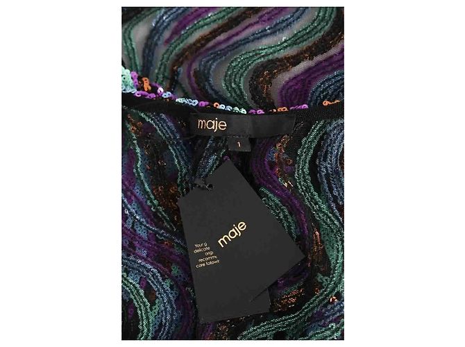 Maje Top senza maniche Emilio multicolore - vista 5