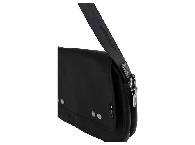 Borsa satchel Longchamp in pelle nera - vista 3