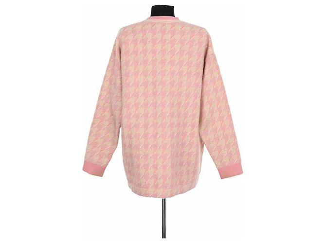 Sandro Cardigan aus Baumwolle Rosa - Ansicht 4