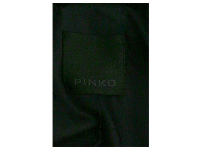 Abrigo de lana negro Pinko - vista 5
