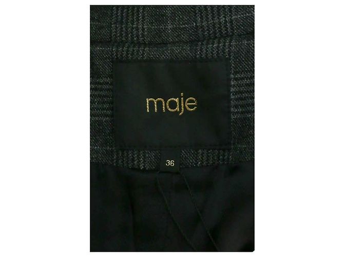 Maje anthracite blazer - view 5