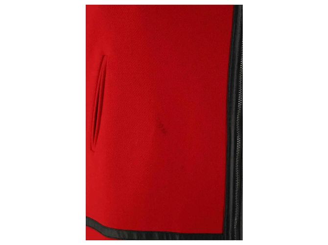 Gerard Darel red wool coat - view 5