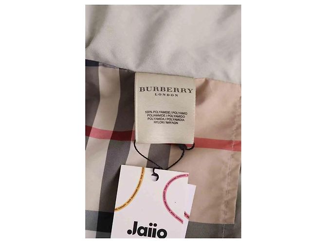 Gabardina Burberry beige - vista 6