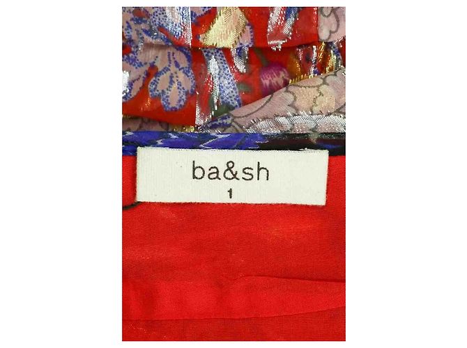 Ba&Sh Rotes Seidenkleid - Ansicht 5