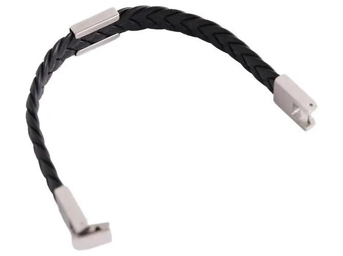 Altri gioielli da uomo Mauboussin Bracciale Mec j'te kiff nero - vista 2