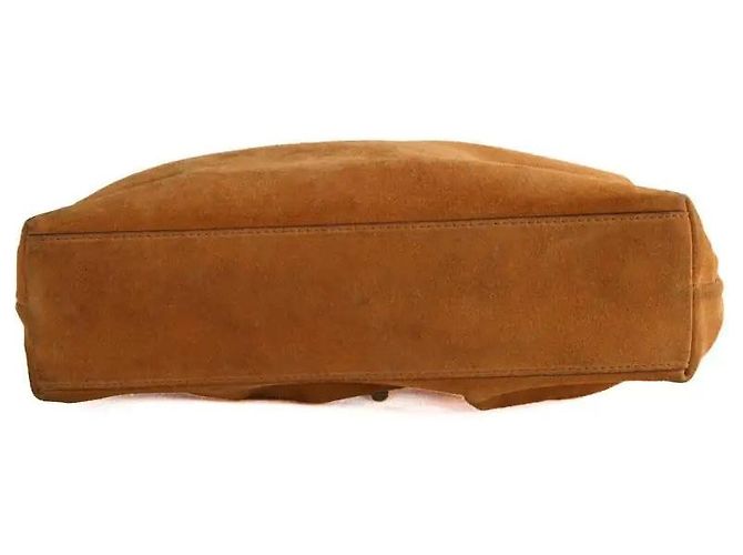 Borsa a tracolla Sandro in pelle camel - vista 4