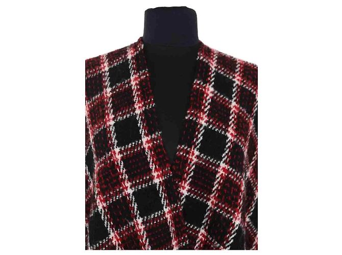 Poncho rosso Maje - vista 2