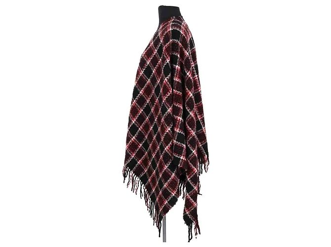 Poncho rosso Maje - vista 3