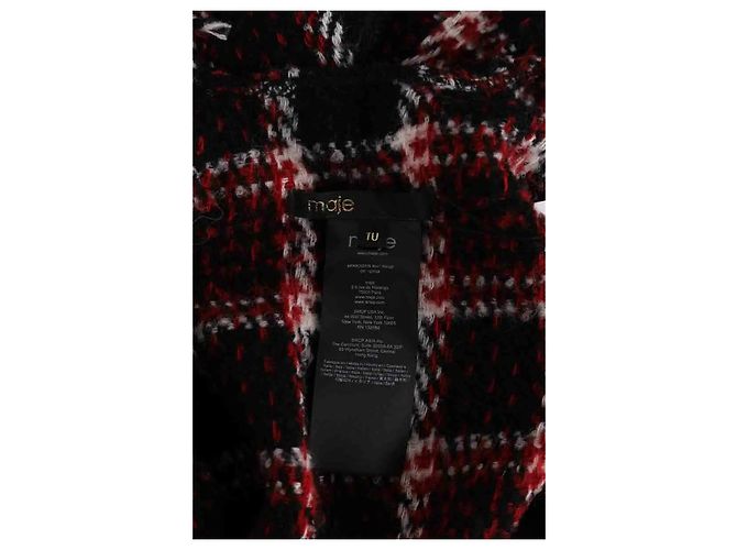 Poncho rosso Maje - vista 5