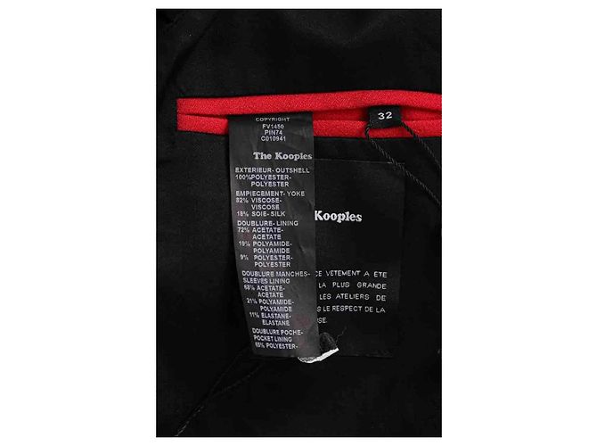 Blazer rojo The Kooples - vista 6