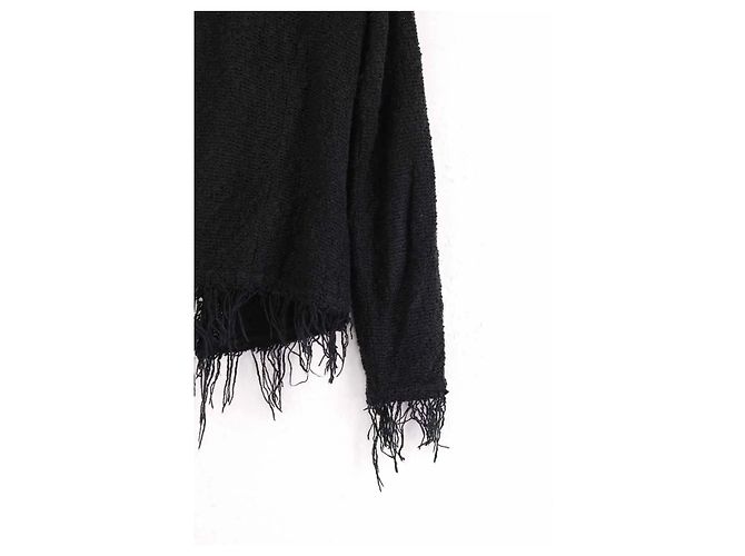 Schwarze Iro Jacke aus Baumwolle - Ansicht 4