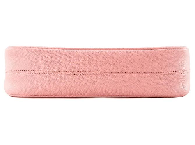 PRADA - Borsa a tracolla Re-Edition 2005 Mini Prada in pelle saffiano rosa - vista 4