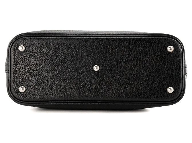 HERMÈS - Borsa a mano Bolide 31 Hermès in pelle clémence nera - vista 4