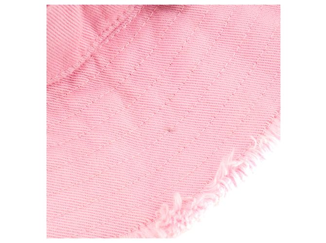 JACQUEMUS - Jacquemus Artichaut Bucket Hat aus rosa Canvas (TU) - Ansicht 4