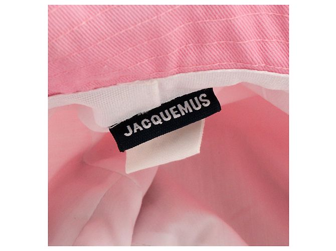 JACQUEMUS - Jacquemus Artichaut Bucket Hat aus rosa Canvas (TU) - Ansicht 6