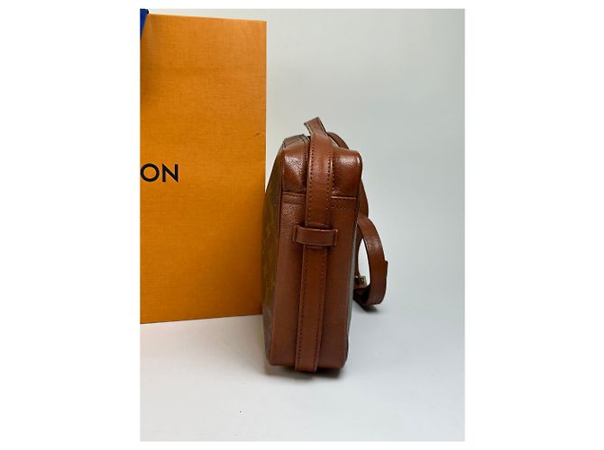 Vintage Louis Vuitton Monogram Canvas Schultertasche Braun - Ansicht 5