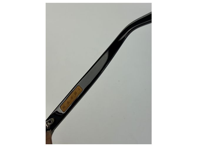 Vintage Marni Sonnenbrille mit Gradient-Rahmen c. 2010s Brown Black - Ansicht 10