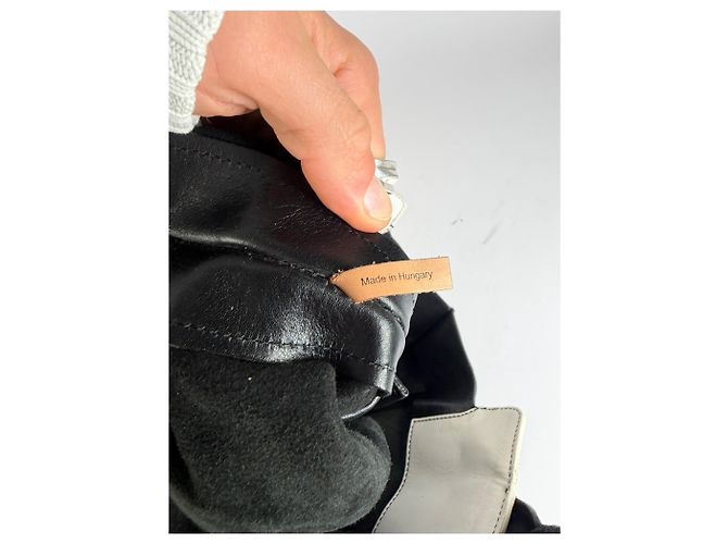 Vintage Chloé Edith Structured Top-Handle Bag Black - view 5
