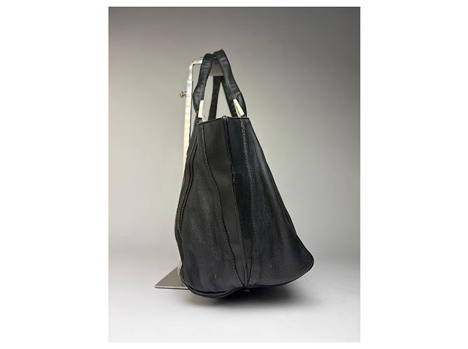 Vintage Chloé Edith Structured Top-Handle Bag Black - view 9