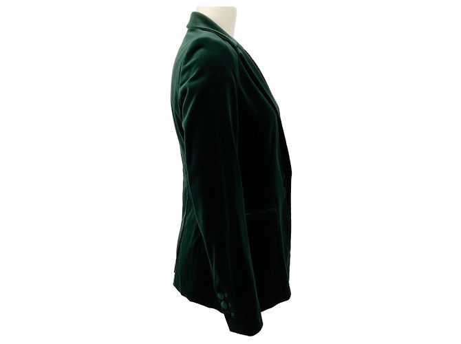 Autre Marque Blazer de terciopelo Spruce Green Frame - vista 2