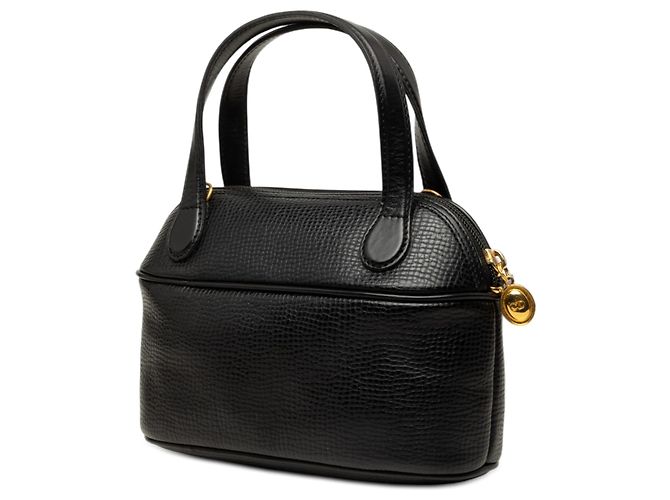 Borsa a mano Dior in pelle nera - vista 2