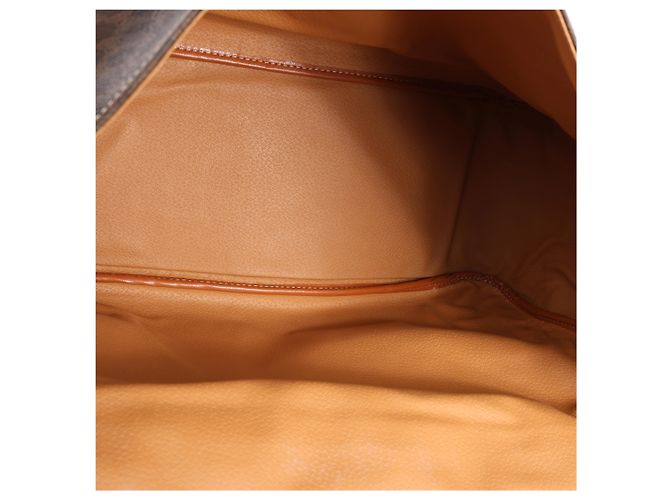 Céline Borsa porta documenti CELINE Macadam con manico superiore in Brown - vista 12
