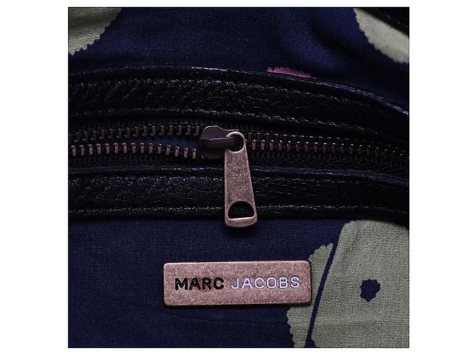 Marc Jacobs Borsa a tracolla in pelle nera - vista 13