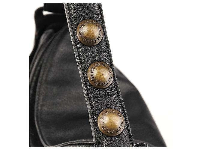 Marc Jacobs Borsa a tracolla in pelle nera - vista 7