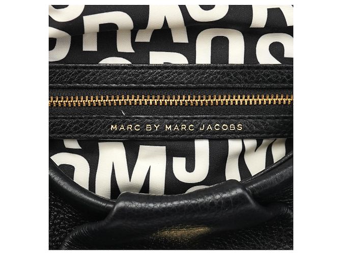 Marc by Marc Jacobs Borsa a tracolla Classic Q in pelle nera - vista 12