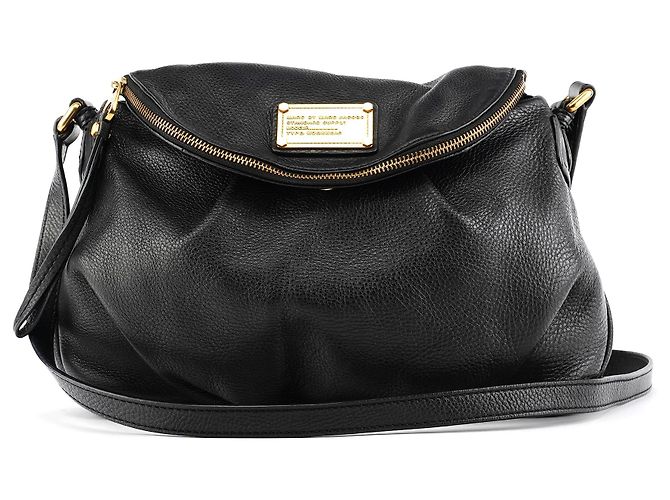 Marc by Marc Jacobs Borsa a tracolla Classic Q in pelle nera - vista 2
