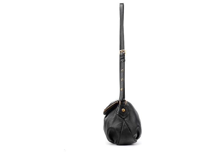 Marc by Marc Jacobs Borsa a tracolla Classic Q in pelle nera - vista 3