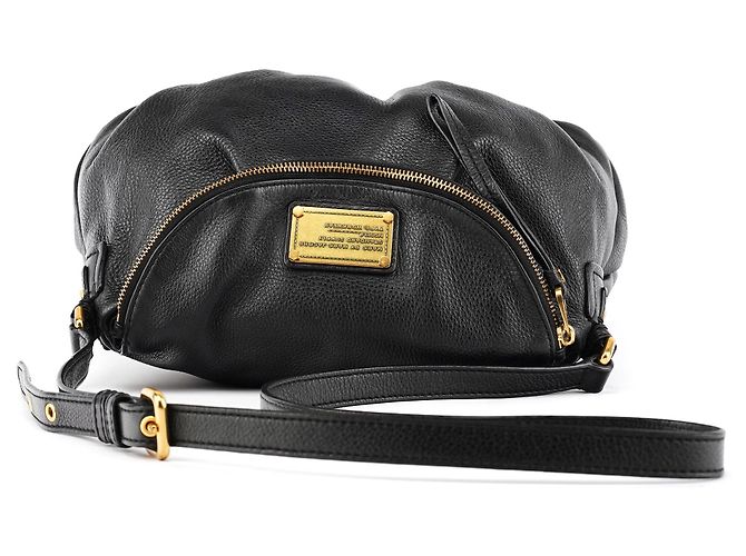 Marc by Marc Jacobs Borsa a tracolla Classic Q in pelle nera - vista 5