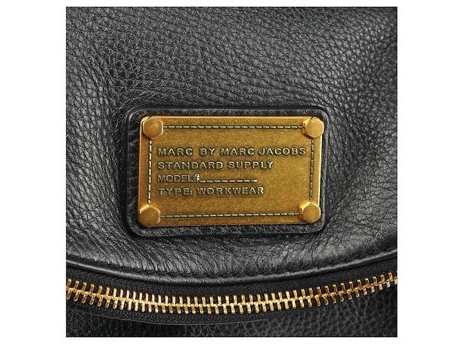 Marc by Marc Jacobs Borsa a tracolla Classic Q in pelle nera - vista 7