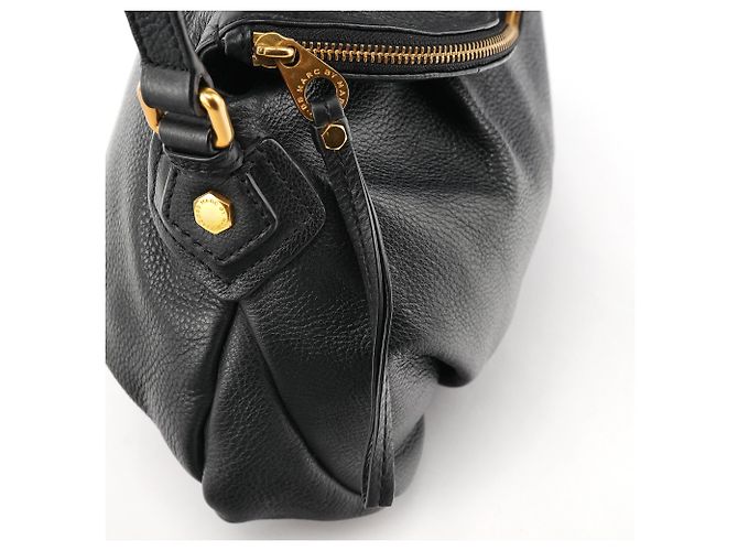 Marc by Marc Jacobs Borsa a tracolla Classic Q in pelle nera - vista 8