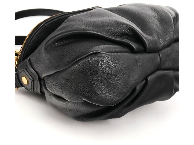 Marc by Marc Jacobs Borsa a tracolla Classic Q in pelle nera - vista 9