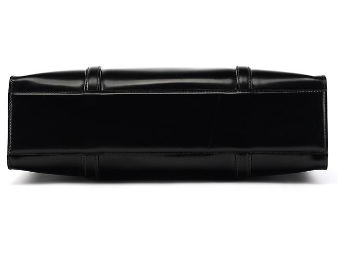 Prada Borsa Tote Carolyn Bessette Kennedy 1995 Black Spazzolato - vista 4