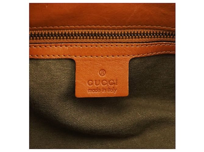 Gucci Borsa a tracolla in tela kaki con tasche cargo Autunno 2002 - vista 12