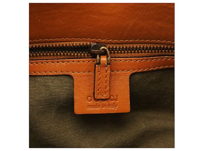Gucci Borsa a tracolla in tela kaki con tasche cargo Autunno 2002 - vista 13