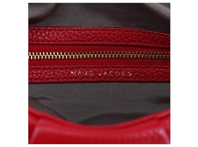 Marc by Marc Jacobs Borsa a tracolla Classic Q in pelle rossa - vista 12