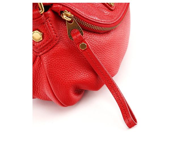 Marc by Marc Jacobs Borsa a tracolla Classic Q in pelle rossa - vista 8