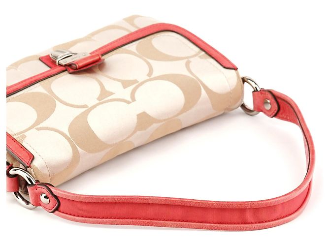 Coach 18353 Borsa 2-Way Signature Canvas Beige Pink - vista 10