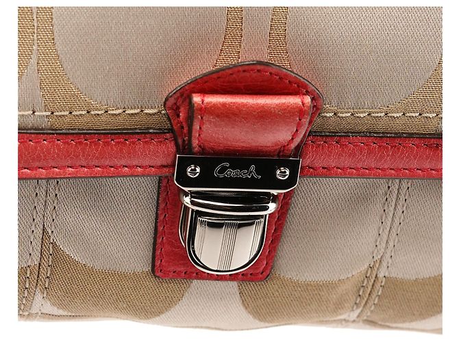 Coach 18353 Borsa 2-Way Signature Canvas Beige Pink - vista 6